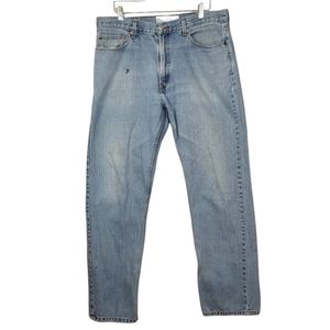 Levi's 505 Men's Regular Fit Straight Leg Jeans - Size 38X34